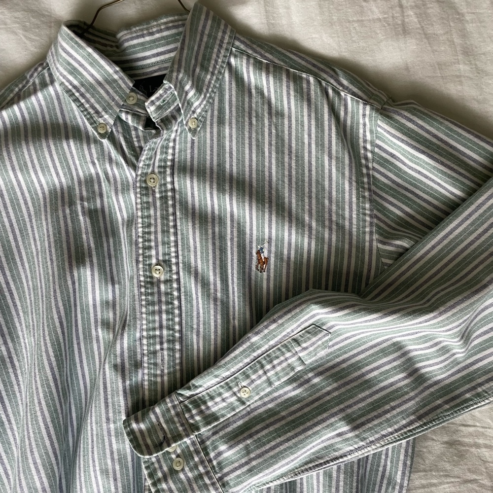 Ralph Lauren button down shirt, M or 15 1/2 neck